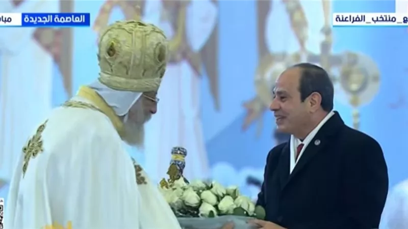 خالد أبو بكر يشيد بحرص الرئيس على الذهاب إلى الكاتدرائية وتهنئة الأقباط كل عام