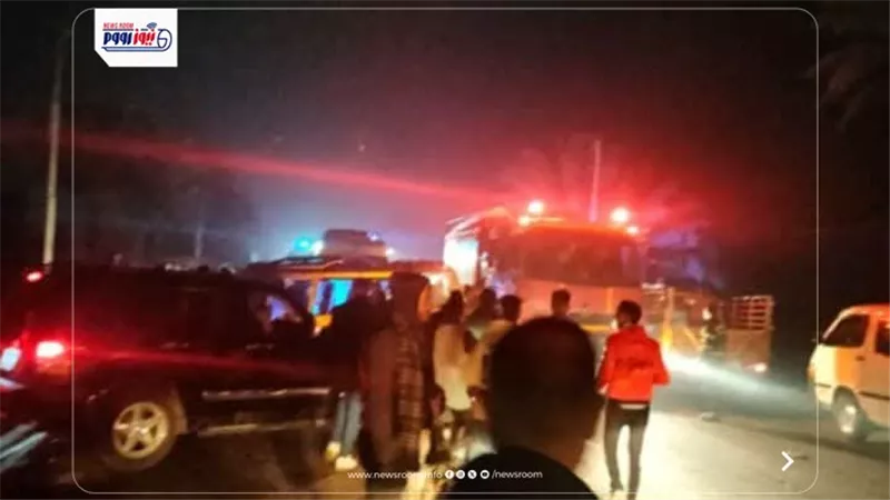 ارتفاع ضحايا حادث موكب زفاف بالطريق الدائري في المنيا إلى 4 وفيات