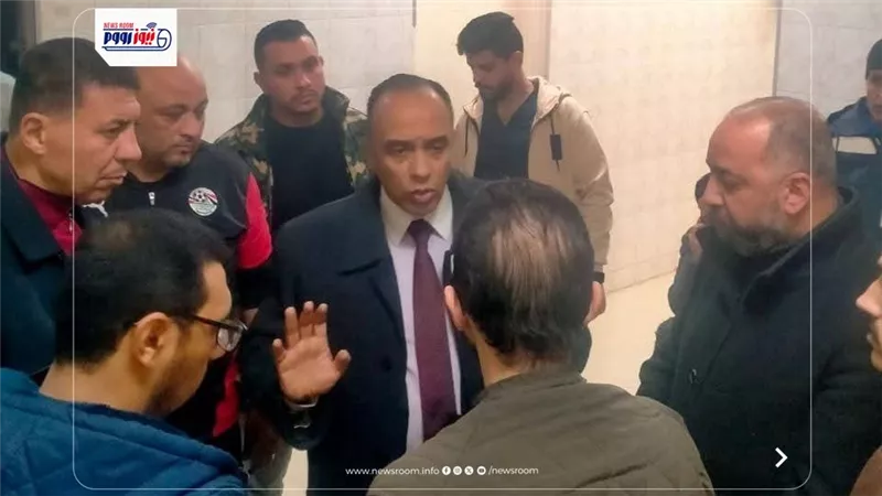 نائب محافظ المنيا يزور مستشفى الصدر لمتابعة مصابي حادث الطريق الدائري