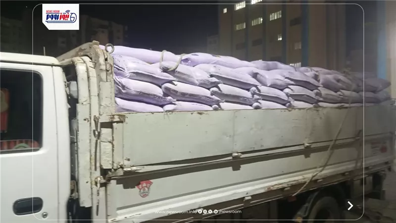 ضبط 10 طن دقيق بلدي مخابز محظور بيعه أو تداوله قبل بيعه بالسوق السوداء بالفيوم