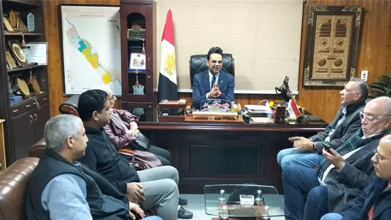 وكيل صحة سوهاج يستقبل نقيب أطباء الأسنان استعدادًا لانطلاق المؤتمر الخامس