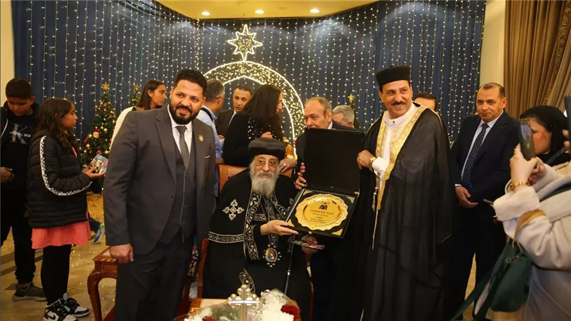 قداسة البابا يستقبل عددًا من الشخصيات العامة للتهنئة بعيد الميلاد