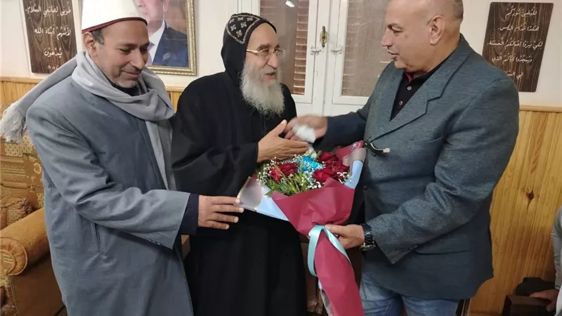 رئيس مدينة وادي النطرون يهنئ شركاء الوطن الأقباط بمناسبة عيد الميلاد المجيد