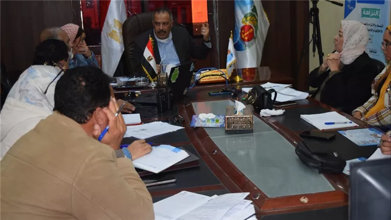 بحث تشغيل المحطات وجودة مياه الشرب المنتجة على مستوى محافظات القناة 