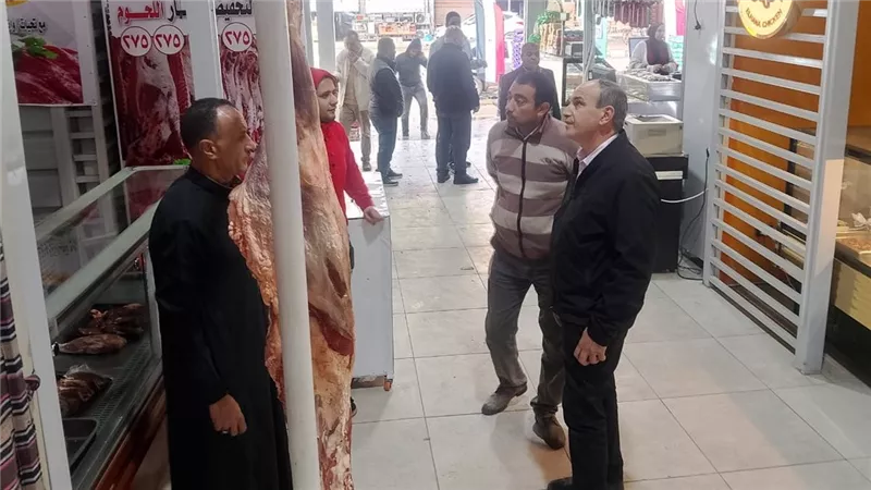 بدء التشغيل التجريبي للمعرض الدائم للسلع الغذائية بحي غرب المنصورة