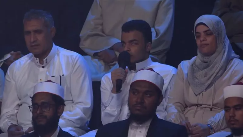 العيلة الموهوبة.. شقيق المتسابق محمد أحمد حسن يخطف الأنظار في «دولة التلاوة»