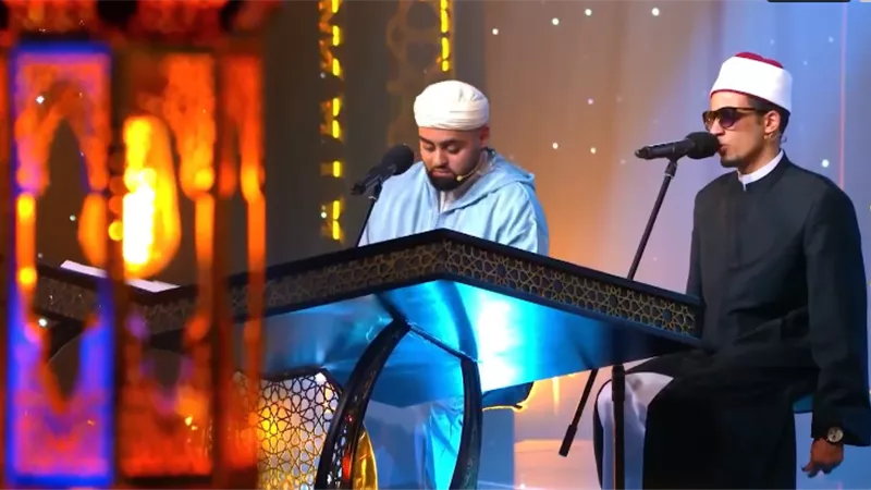 مواجهة قرآنية بين محمد أحمد حسن والشيخ محمد أيوب في «دولة التلاوة» 
