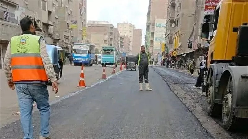طريق مساكن إسكو في بهتيم بشبرا الخيمة.. تطوير لم يكتمل وسلامة غائبة