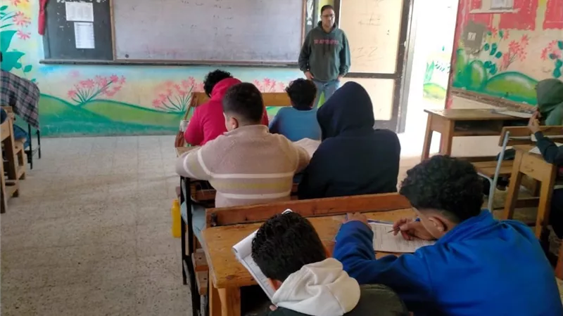 الالتزام الكامل.. هدوء وانضباط في اليوم الأول لامتحانات النقل بالسويس