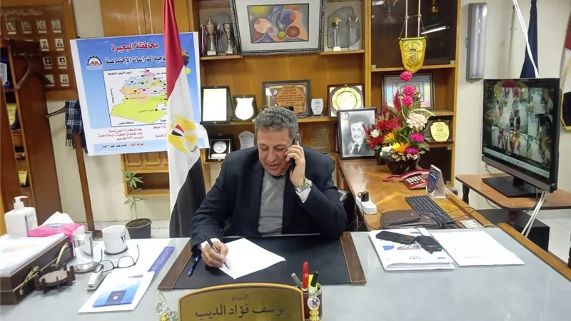 إنطلاق إمتحانات الفصل الدراسى الاول بمدارس البحيرة للعام الدراسي  
