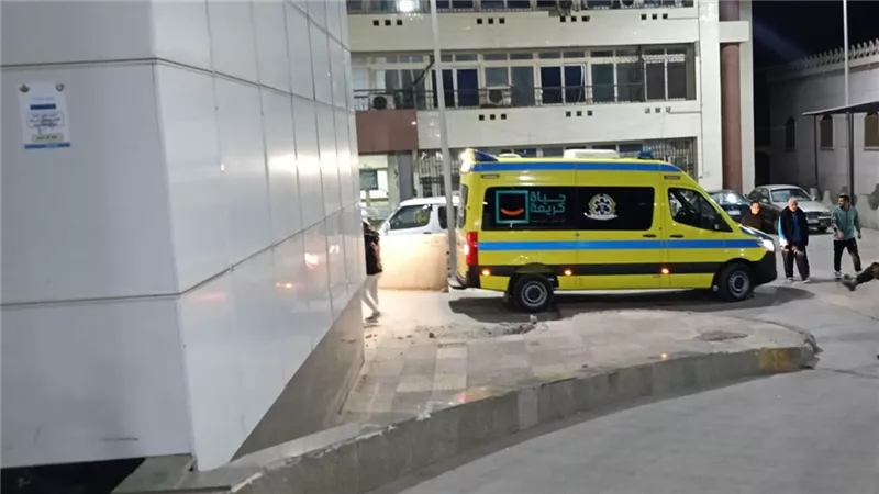 مصرع شابين نتيجة تصادم سيارة نصف نقل فى تريلا على الطريق الاقليمي بالمنوفية