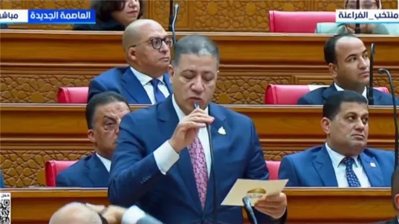 عادل النجار يؤدي اليمين الدستورية عضوًا بمجلس النواب
