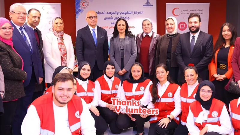 وزيرة التضامن الاجتماعي ورئيس جامعة عين شمس يشهدان توقيع بروتوكول تعاون