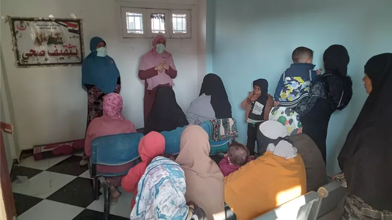 قافلة حياة كريمة تقدم أكثر من 3900 خدمة طبية مجانية لأهالي الحاجر ببنى سويف 