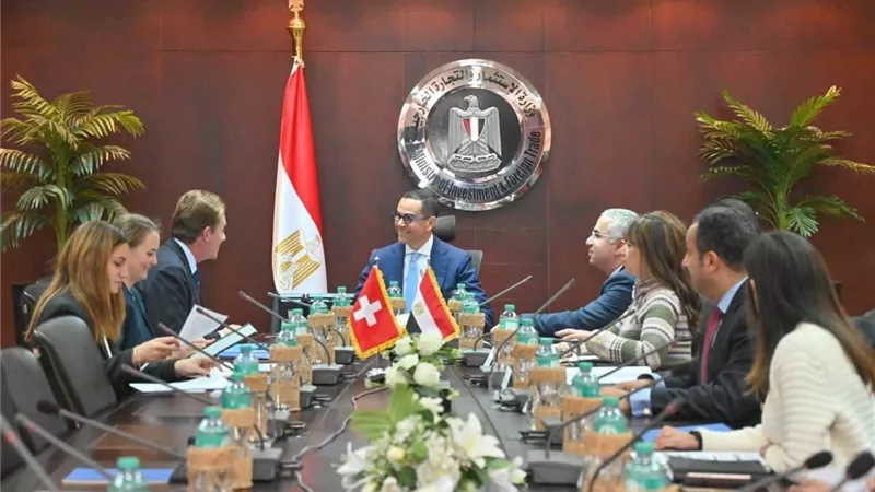 وزير الاستثمار يلتقي السفير السويسري بالقاهرة لبحث سبل تعزيزالتعاون الاقتصادي 