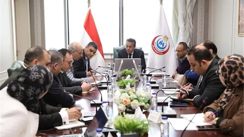 وزير الصحة يبحث مع وفد شركة «Ortho House» تعزيز التعاون في جراحات العظام