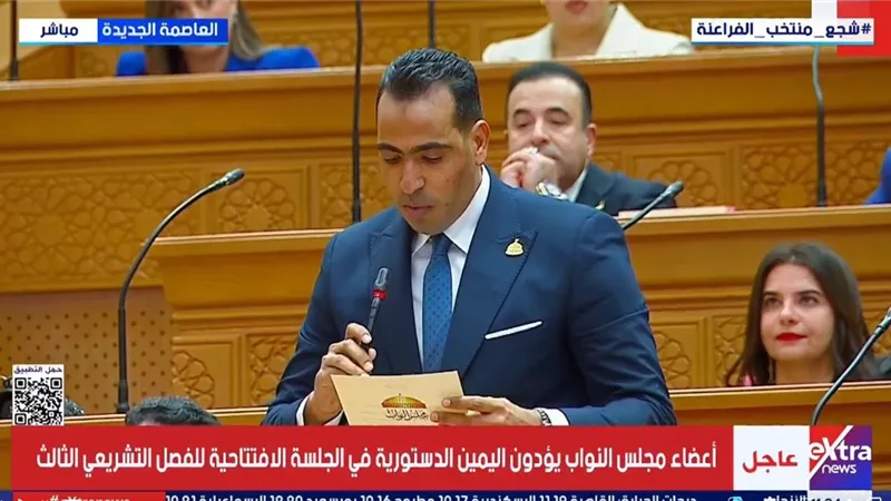 النائب محمود طاهر بعد أداء اليمين الدستورية: المواطن والتنمية على رأس أولوياته