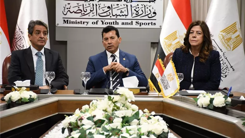 وزير الشباب المصري يلتقي نظرائه اللبناني والأردني لتعزيز التعاون العربي