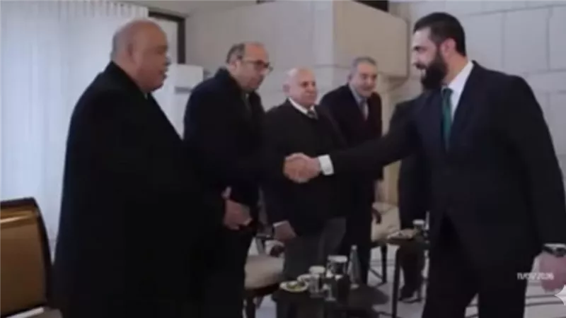رئيس الغرفة التجارية ببورسعيد يلتقي الرئيس السوري.. تعرف على التفاصيل