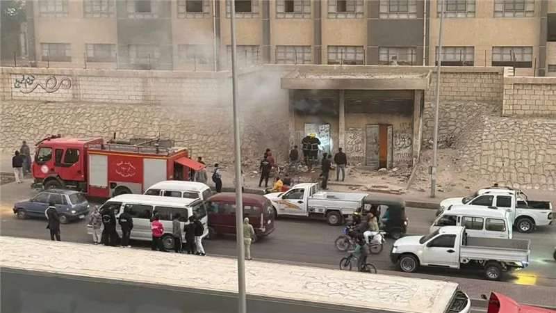 السيطرة على حريق بمحول كهرباء بجوار مدرسة في 6 أكتوبر