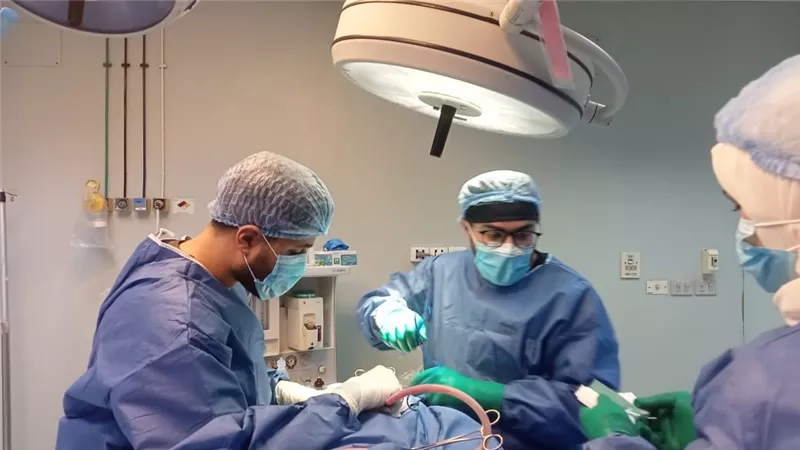 إجراء جراحة متقدمة وذات مهارة بمستشفى ديرب نجم المركزي بصحة الشرقية