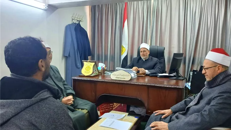 وكيل أوقاف بني سويف يترأس لجنة اختبار المتقدمين لمسابقة القرآن الكريم