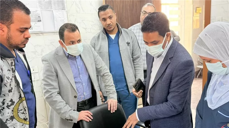 جولة مفاجئة.. وكيل صحة الأقصر يتفقد مستشفى الحميات ويطمئن على مستوى الخدمة