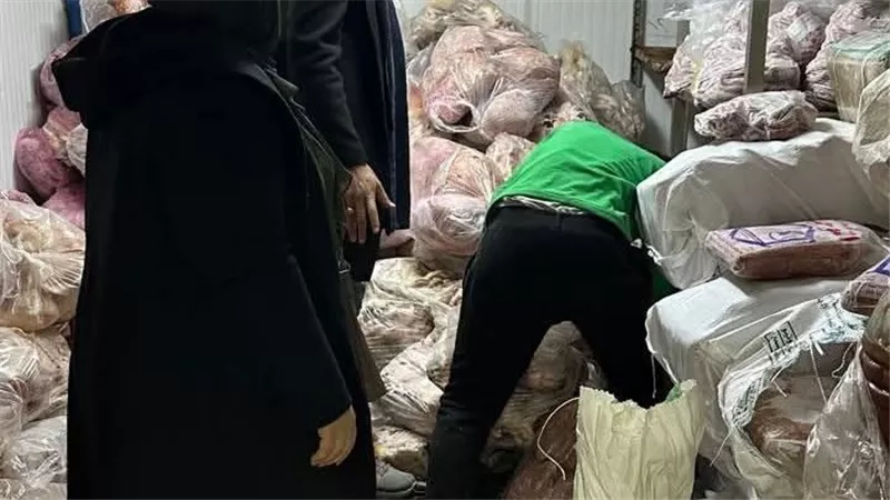 ضبط طن ونصف لحوم مجمده غير صالحه للإستهلاك الآدمى بالمنوفية