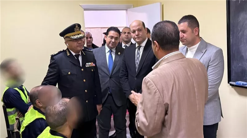 النيابة العامة تجري تفتيشًا لمركز إصلاح وتأهيل جمصة 