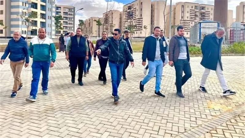 جهاز تنمية حدائق العاصمة يتابع رفع كفاءة الخدمات بالمدينة