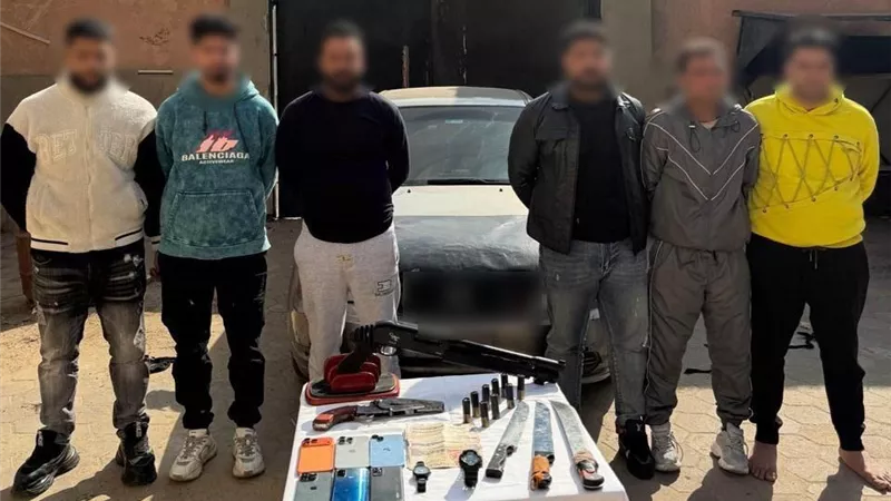 القبض على المتهمين بالسطو على مركز علاج طبيعى بالمرج 