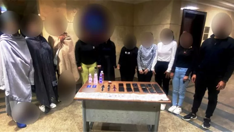 6 سيدات و4 رجال.. نادٍ صحى فى العلن وأعمال منافية للآداب فى الخفاء
