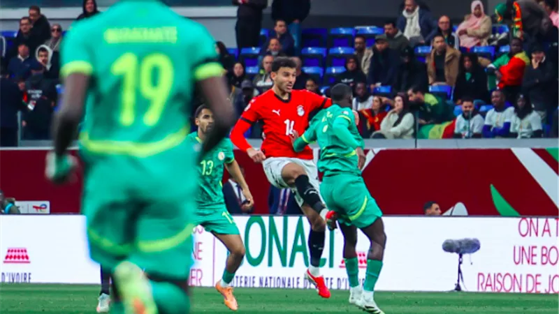 ملخص مباراة مصر والسنغال الشوط الثاني اليوم (0-1) في أمم إفريقيا