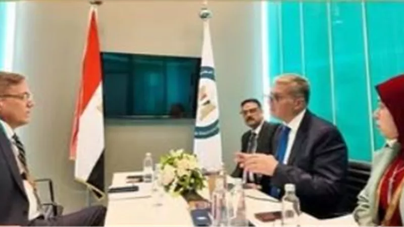 وزير البترول يبحث التعاون في صناعات القيمة المضافة مع شركة ألومنيوم أمريكية