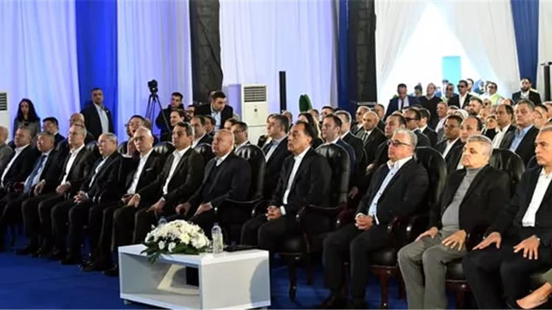 بدء فعاليات الاحتفال بانطلاق التشغيل التجاري لمحطة البحرالأحمر لتداول الحاويات