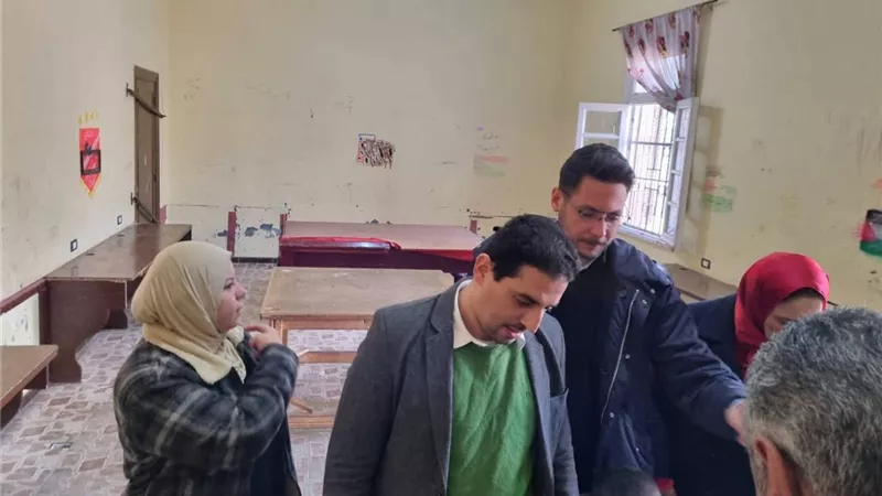 فريق التأمين الصحي يجري فحوصات طبية شاملة لنزلاء مؤسسة تربية البنين بفارسكور