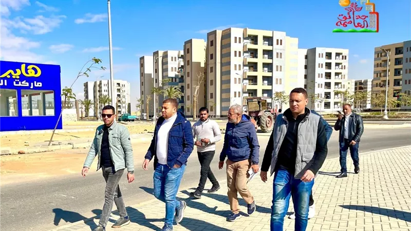 رئيس جهاز تنمية حدائق العاصمة يجري جولة موسعة لمتابعة حي الزهور بالمدينة