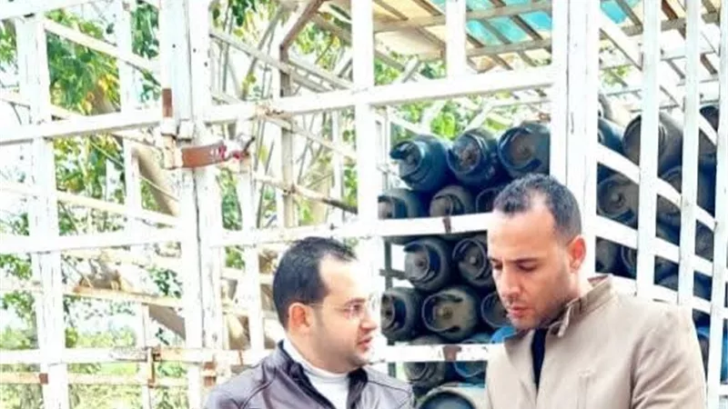 ضبط أسطوانات غاز وسجائر مجهولة المصدر في حملة تموينية بالبحيرة