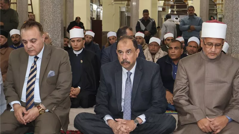 محافظ سوهاج يشهد احتفال الأوقاف بذكرى الإسراء والمعراج 
