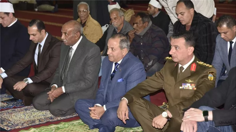محافظ بورسعيد يشهد احتفال مديرية الأوقاف بليلة الإسراء والمعراج بالمسجد العباس