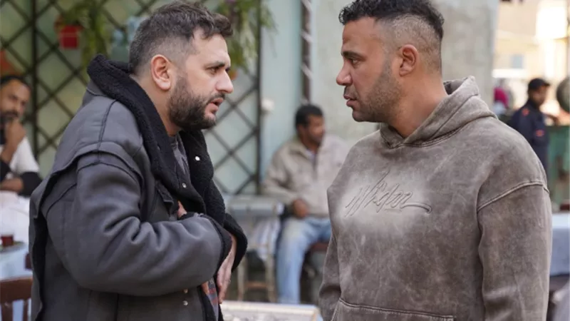 جامدين ولا جنون عظمة.. مصطفى خاطر مع محمد إمام من كواليس مسلسل الكينج