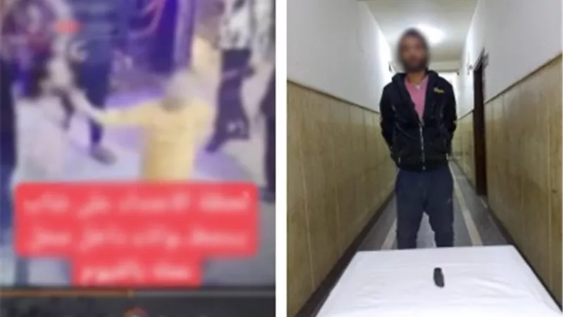 ضبط عاطل بتهمة التعدي على نجل صاحب مقهى بسلاح أبيض بالمقطم 