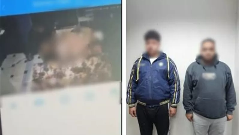تاجر وعامل .. الأمن يكشف تفاصيل فيديو اعمال الفجور داخل محل بالفيوم 