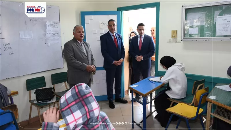 محافظ الفيوم يتفقد عدداً من لجان امتحانات الشهادة الإعدادية
