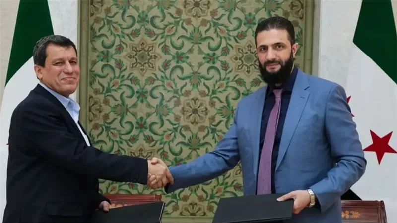 مظلوم عبدي يعلن اكتمال دمج مؤسسات 