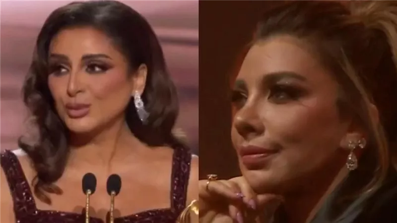 رد فعل أصالة بعد فوز أنغام بجائزة المطربة المفضلة في حفل توزيع جوائز Joy Award