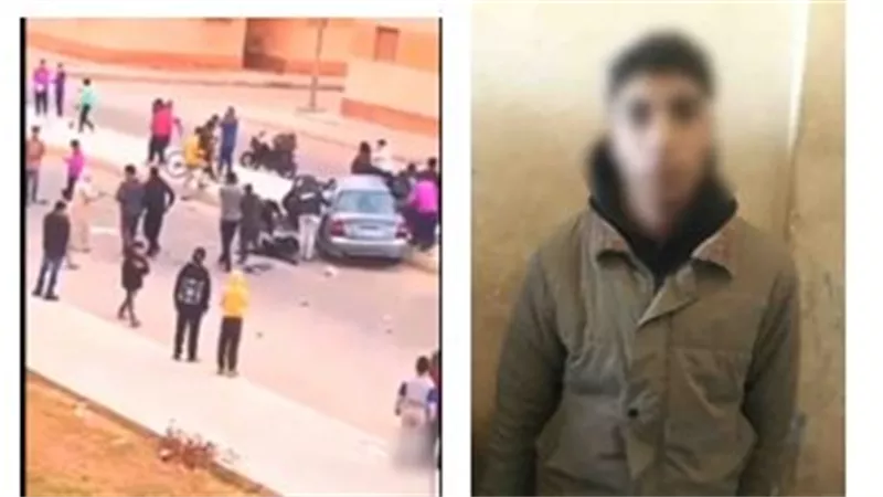 كشف ملابسات فيديو دهس مواطنين أمام مدرسة بالجيزة | فيديو