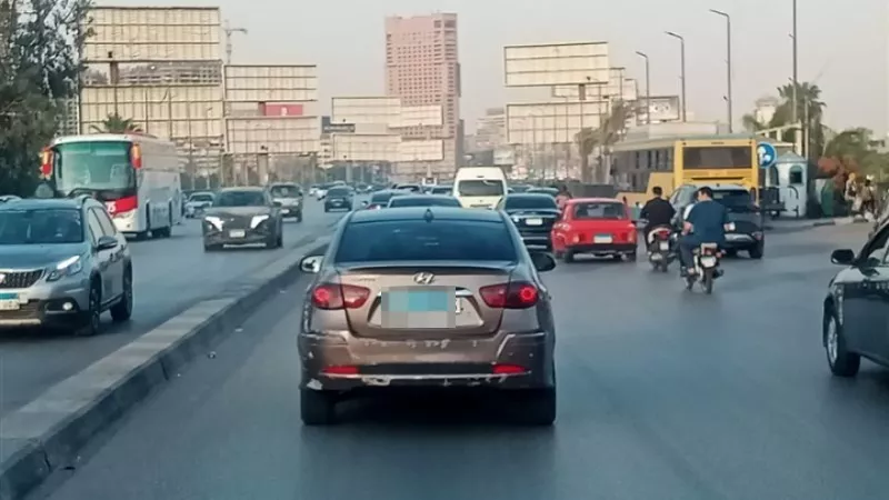  ازدحام مروري في القاهرة والجيزة صباح اليوم وسط انتشار أمني لتسهيل الحركة