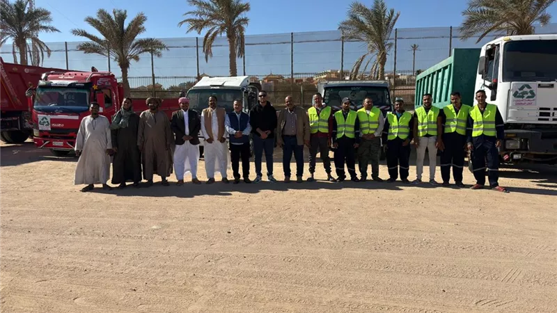 بدء تطبيق منظومة متكاملة لإدارة المخلفات بمحمية نبق ضمن مشروع 