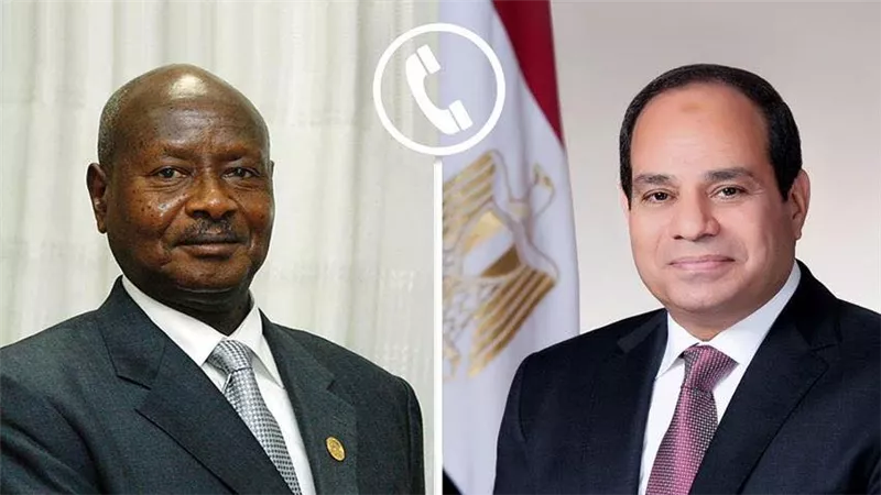 السيسي يهنئ نظيره الأوغندي بإعادة انتخابه ويؤكد تعزيز الشراكة بين البلدين 